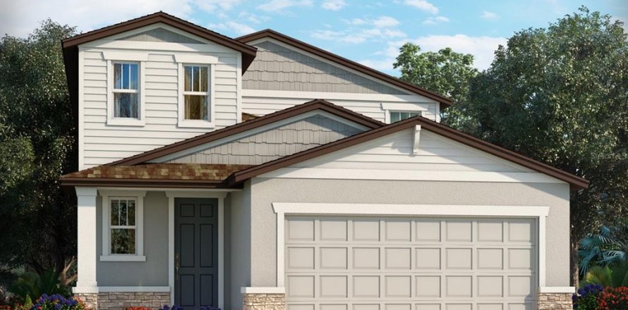 House in Lake Hamilton, Florida 4 bedrooms, 201.41 sq.m. № 1751039