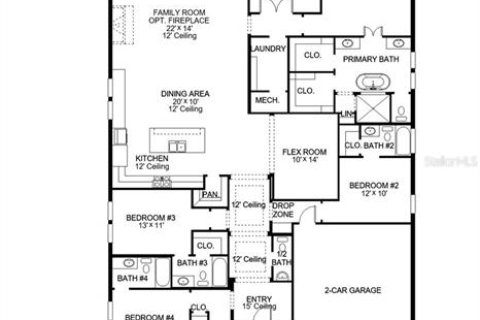 House in San Antonio, Florida 4 bedrooms, 264.21 sq.m. № 2425266 - photo 2