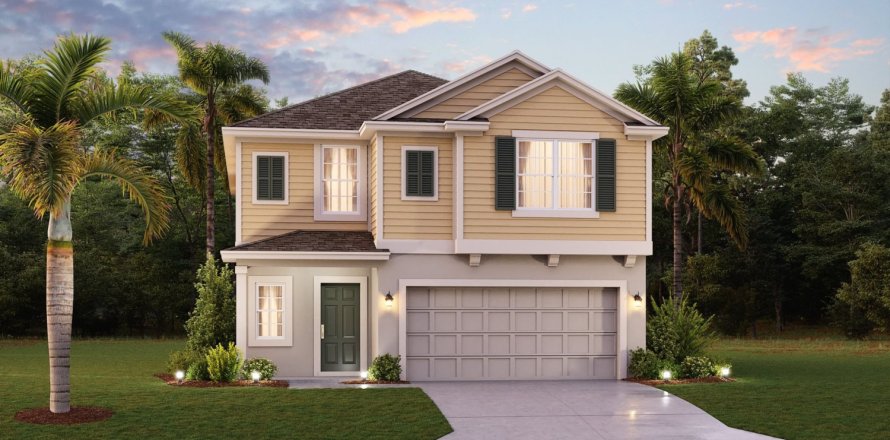 House in Preserve at LPGA - Legacy Collection in Daytona Beach, Florida 5 bedrooms, 206 sq.m. № 610001
