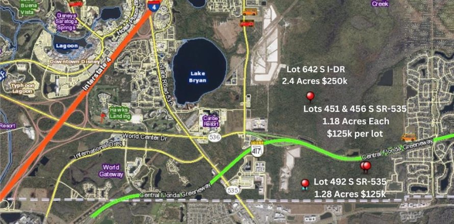 Land in Orlando, Florida № 1724163