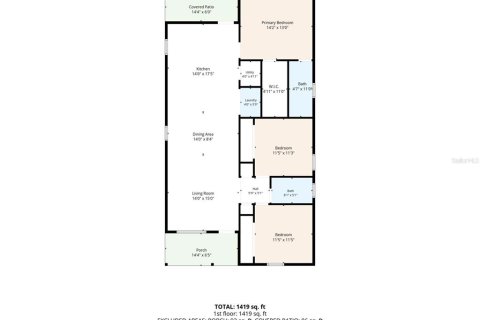 Villa ou maison à vendre à Tampa, Floride: 3 chambres, 133.87 m2 № 2406653 - photo 28