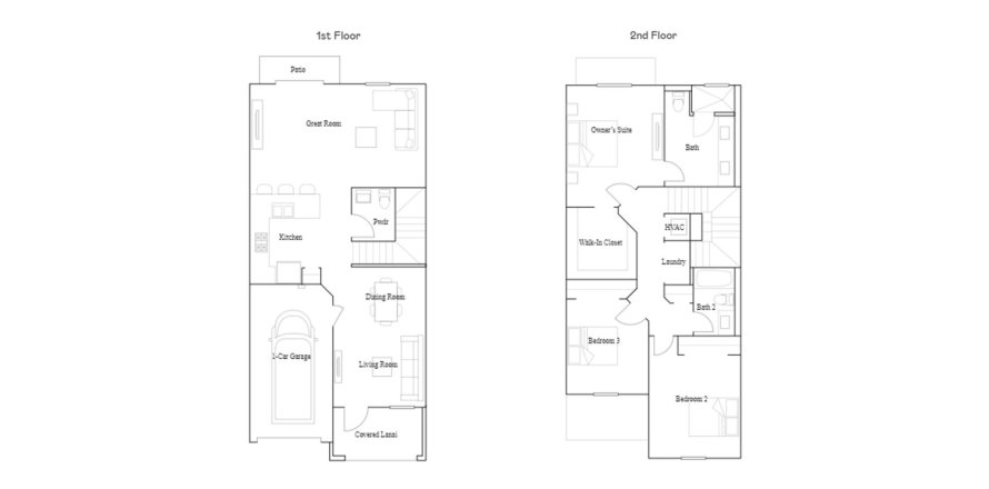 Таунхаус в SUNSET PINES в Пемброк-Пайнс, Флорида 3 спальни, 158м2 № 32487