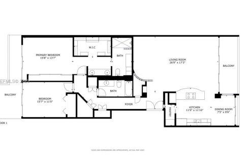 Купить кондоминиум в Бока-Ратон, Флорида 2 спальни, 148.36м2, № 1982174 - фото 24