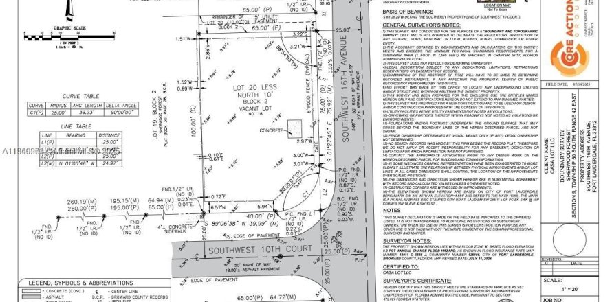 Terreno en Fort Lauderdale, Florida № 1889255