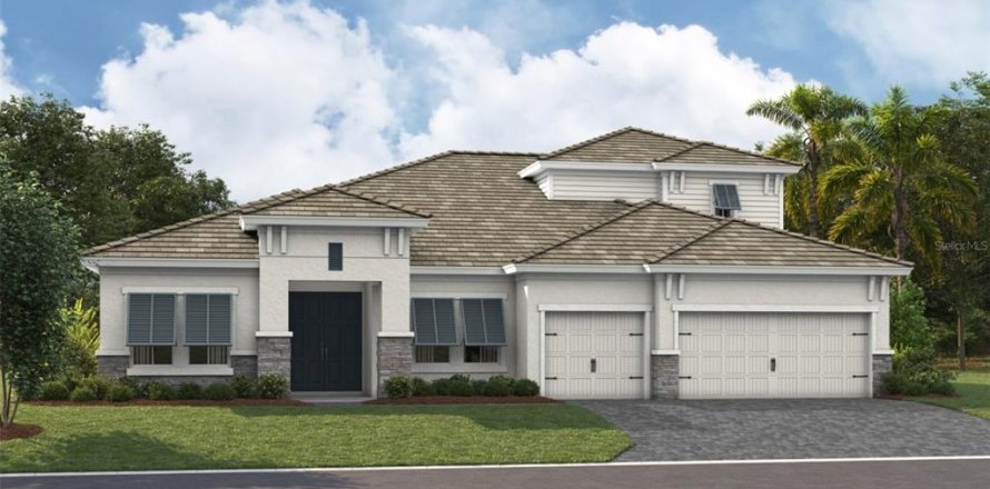 House in Parrish, Florida 4 bedrooms, 364.36 sq.m. № 2315326