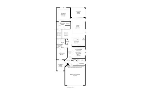 Townhouse floor plan «146SQM», 2 bedrooms in AZURE AT HACIENDA LAKES
