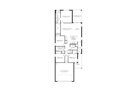 House floor plan «146SQM», 4 bedrooms in CYPRESS HAMMOCK