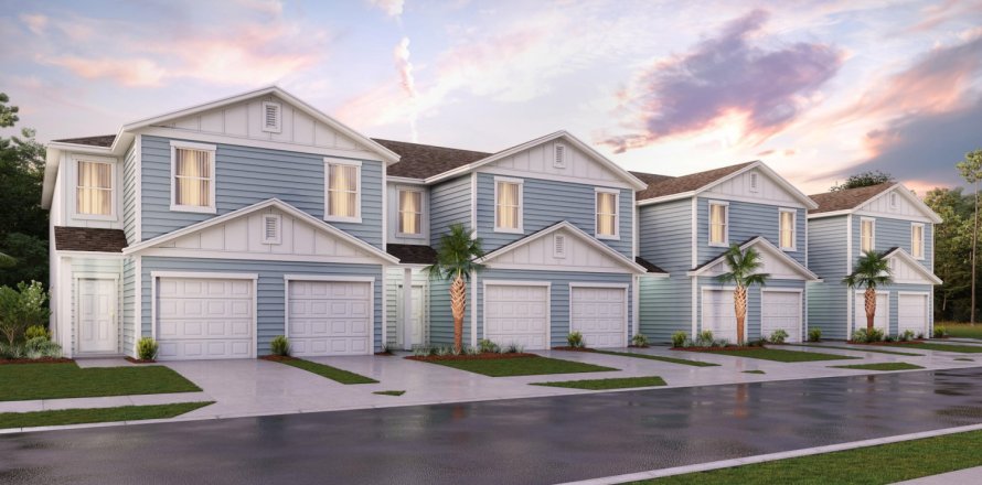 House in Jacksonville, Florida 3 bedrooms, 129.6 sq.m. № 809529