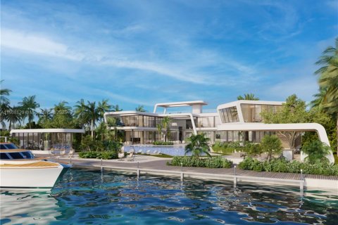 Купить виллу или дом в Майами-Бич, Флорида 15 спален, 2233м2, № 2015828 - фото 3