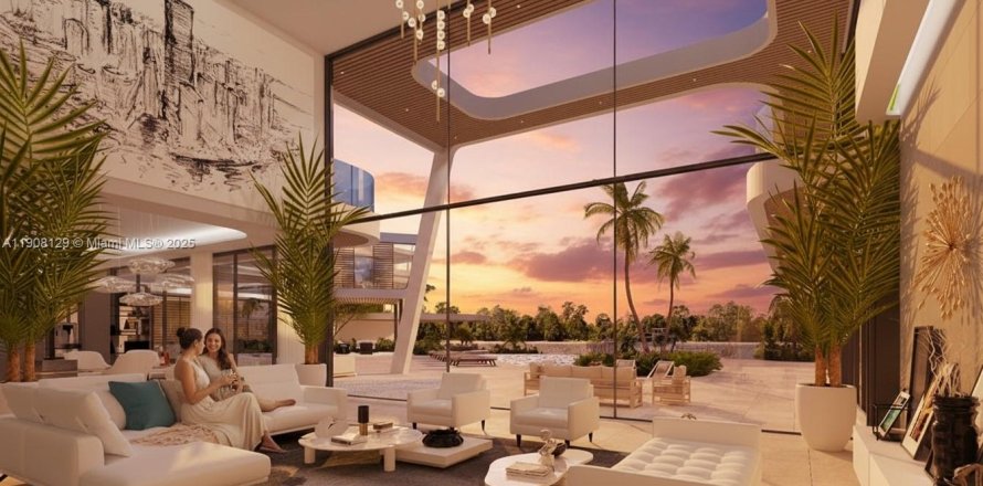 Дом в Майами-Бич, Флорида 15 спален, 2233м2 № 2015828