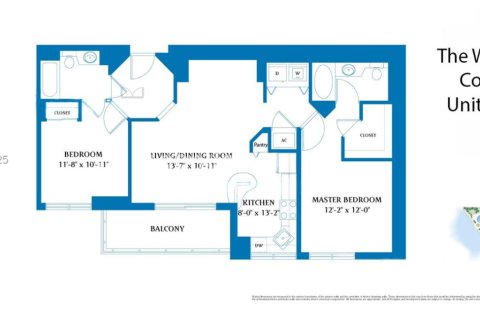 Copropriété à louer à Miami Beach, Floride: 2 chambres, 104.7 m2 № 1977441 - photo 6