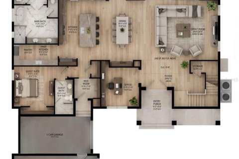House in Oakland, Florida 6 bedrooms, 432.74 sq.m. № 2229252 - photo 3