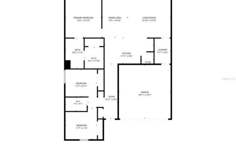 House in Riverview, Florida 3 bedrooms, 143.07 sq.m. № 2349814 - photo 30