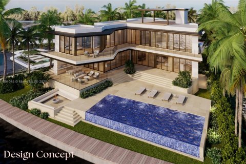 Дом в Майами-Бич, Флорида 5 спален, 449.37м2 № 2020539