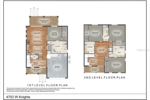 Villa ou maison à vendre à Tampa, Floride: 4 chambres, 300.07 m2 № 2294807 - photo 4