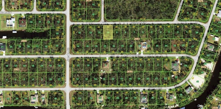 Terrain à Port Charlotte, Floride № 2223066
