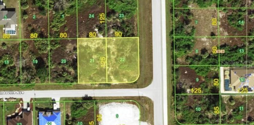 Terreno en Port Charlotte, Florida № 2158779