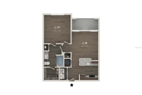 Apartment in Sarasota, Florida 1 bedroom, 63.55 sq.m. № 1551758 - photo 2