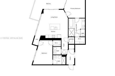 Condominio en venta en Miami, Florida, 2 dormitorios, 98.48 m2 № 2020919 - foto 3