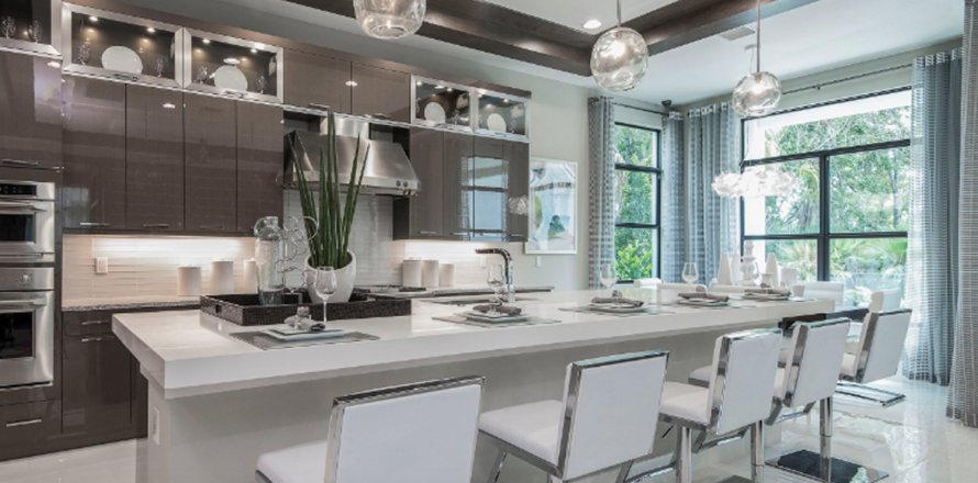 Townhouse in ARTISTRY PALM BEACH in Palm Beach Gardens, Florida 5 bedrooms, 407 sq.m. № 132244