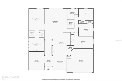 Casa en venta en Tampa, Florida, 4 dormitorios, 223.8 m2 № 1783449 - foto 2