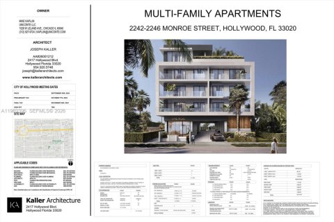 Terrain à vendre à Hollywood, Floride № 2051521 - photo 10