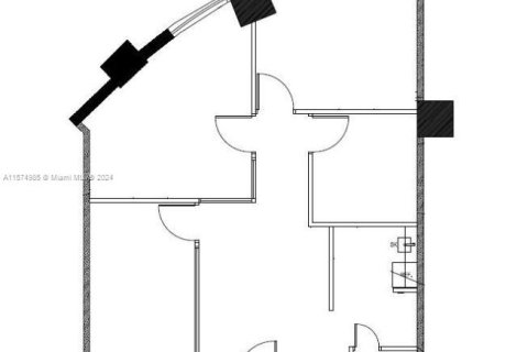 Oficina en alquiler en Miami, Florida № 1151623 - foto 1