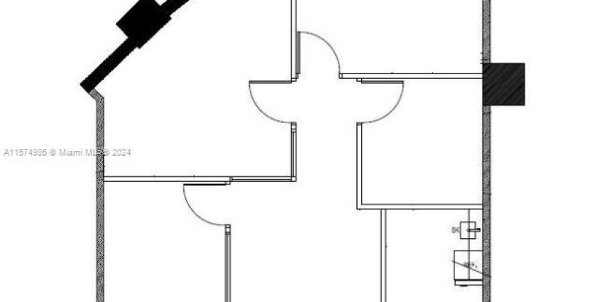 Oficina en Miami, Florida № 1151623