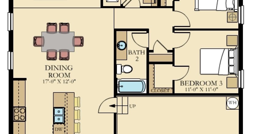 Casa en TOHOQUA en Kissimmee, Florida 3 dormitorios, 193.42 m2 № 1826879