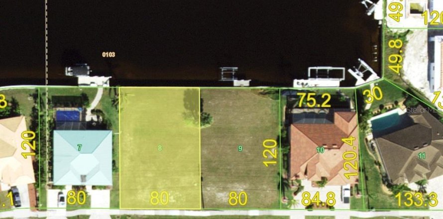Terreno en Punta Gorda, Florida № 2212529