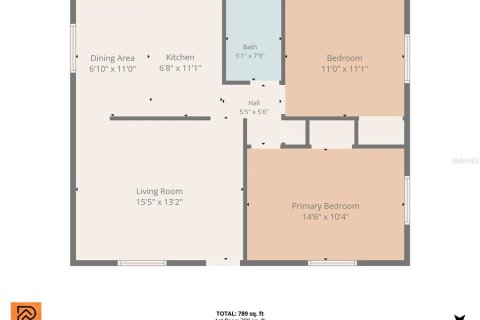 Villa ou maison à louer à Gulfport, Floride: 2 chambres, 77.29 m2 № 2410422 - photo 26