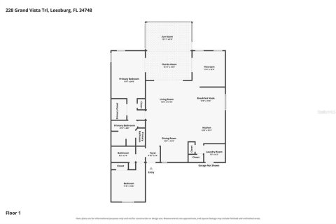 Casa en venta en Leesburg, Florida, 2 dormitorios, 145.67 m2 № 2216758 - foto 3