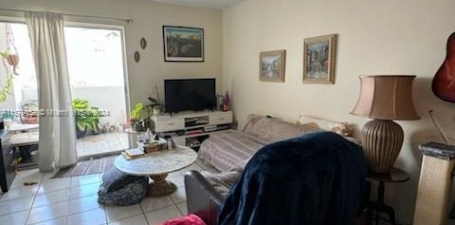 Кондоминиум с 1 спальней в Майами-Бич, Флорида № 2088643