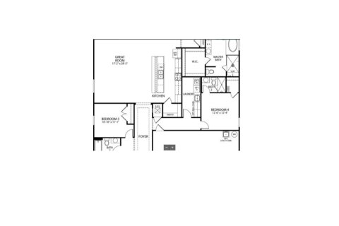 House floor plan «House», 4 bedrooms in Ormond And Daytona Beach