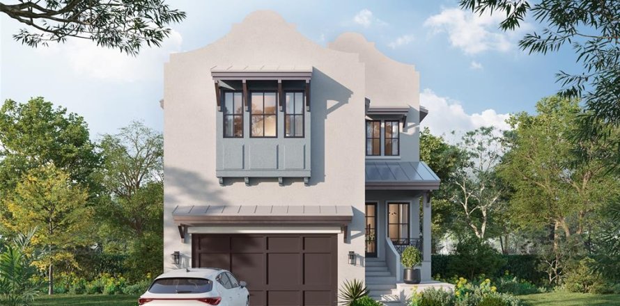 House in Tampa, Florida 4 bedrooms, 337.14 sq.m. № 1740876