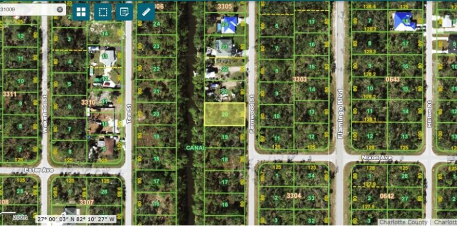 Terrain à Port Charlotte, Floride № 2267029