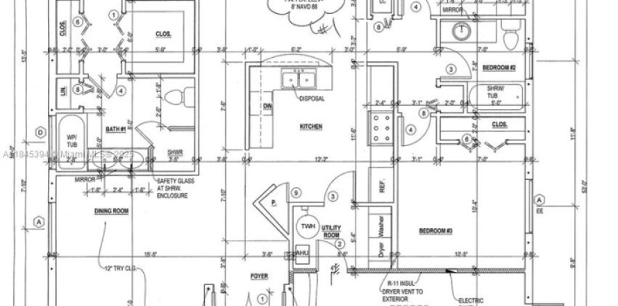 Casa en Fort Lauderdale, Florida 3 dormitorios, 149.85 m2 № 1849341