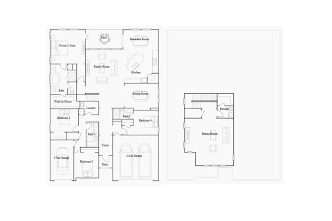 House floor plan «302SQM», 4 bedrooms in ESTANCIA