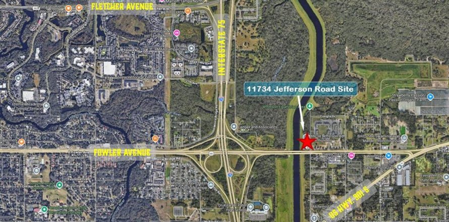 Immobilier commercial à Thonotosassa, Floride 3154.03 m2 № 2133430
