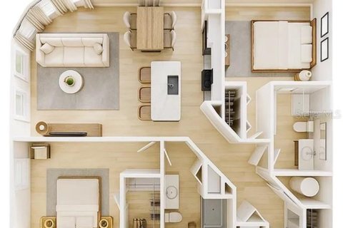 Снять в аренду квартиру в Сарасота, Флорида 4 комнаты, 108.88м2, № 1913026 - фото 24