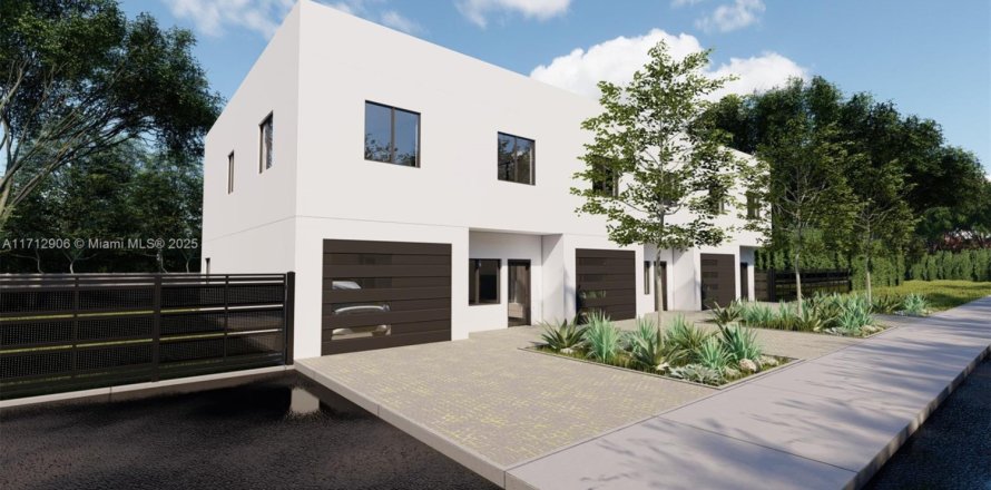 Townhouse in West Park, Florida 4 bedrooms, 155.05 sq.m. № 1952273