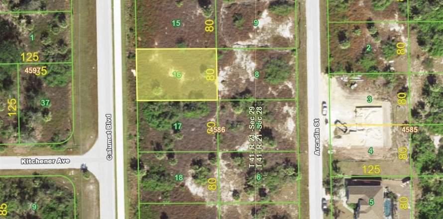 Terrain à Port Charlotte, Floride № 2218999