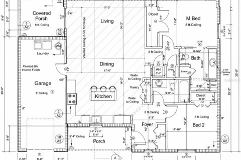 Купить виллу или дом в Буннелл, Флорида 3 комнаты, 110.65м2, № 2294580 - фото 28