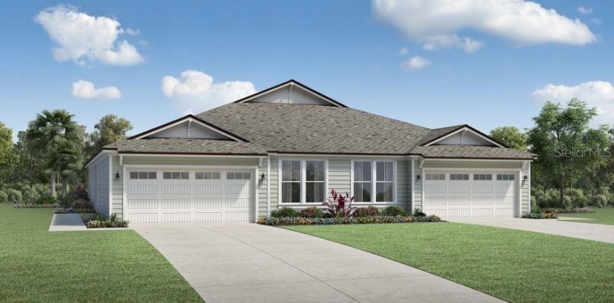 Duplex in Palm Coast, Florida 3 bedrooms, 167.87 sq.m. № 1123860