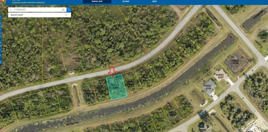 Land in North Port, Florida № 2198706