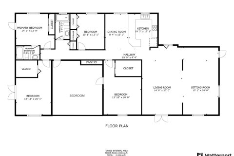 House in West Palm Beach, Florida 5 bedrooms, 244.24 sq.m. № 1225679 - photo 1