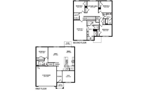 House floor plan «House», 5 bedrooms in Riviera Bella