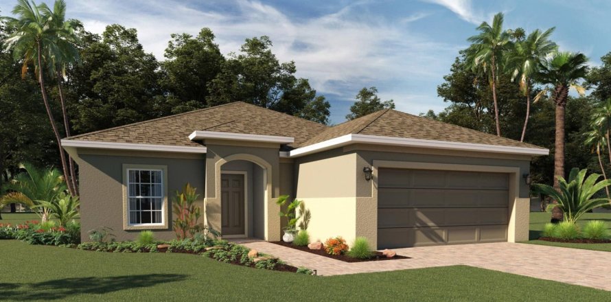 House in Greenfield Village in Davenport, Florida 4 rooms, 159 sq.m. № 344002