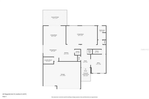 House in MAGNOLIA PARK in Sanford, Florida 4 bedrooms, 320.05 sq.m. № 2198276 - photo 3