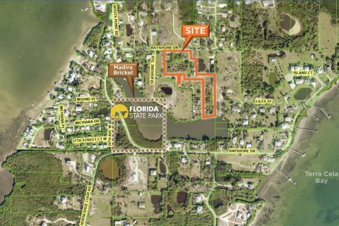 Terreno en venta en Terra Ceia, Florida № 1895193 - foto 6